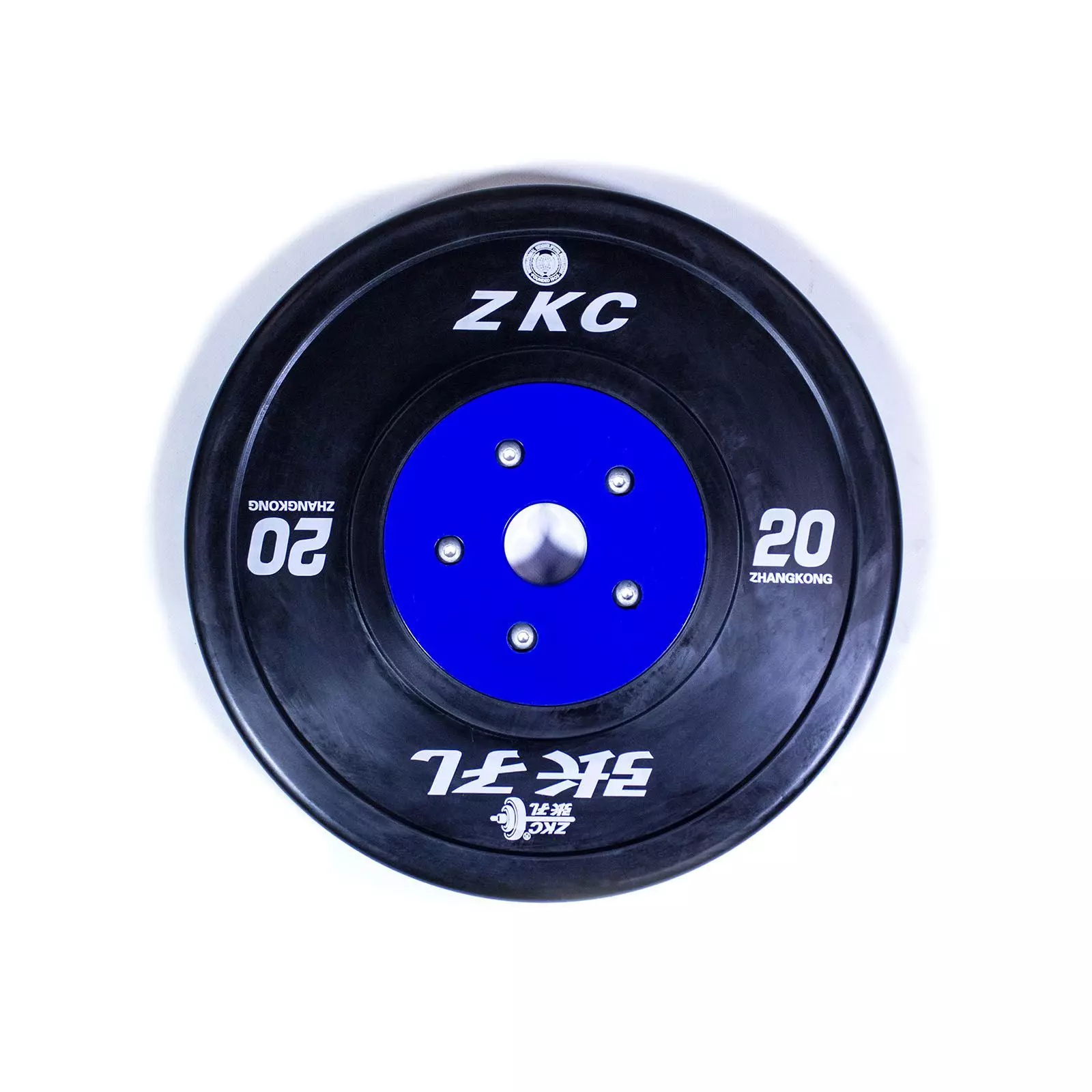 Zhangkong IWF Black And Colour Training ZKX-I Bumper Plate - Image 4