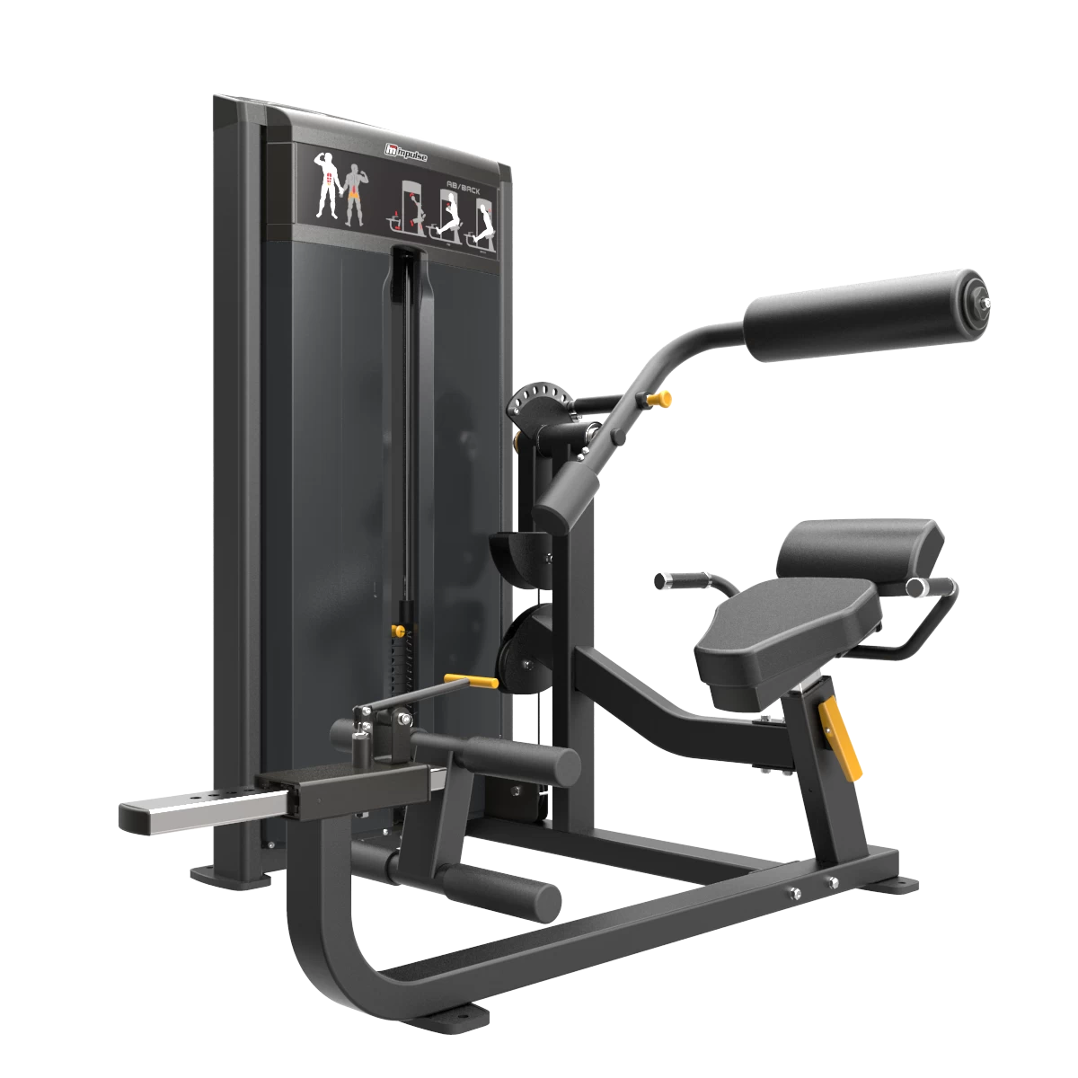 Impulse IF93 Dual Abdominal And Back Extension Machine